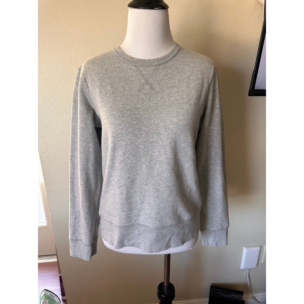 Heathered grey scoop neck Gap